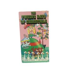 THE TWELVE DAYS OF CHRISTMAS VHS CHRISTMAS CARTOONS (VHS, 1992)